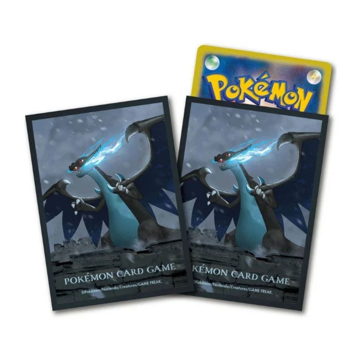 Pokemon Center Official Card Sleeves Series - Multiple Designs-Mega Charizard X-Pokemon Centre-Ace Cards & Collectibles
