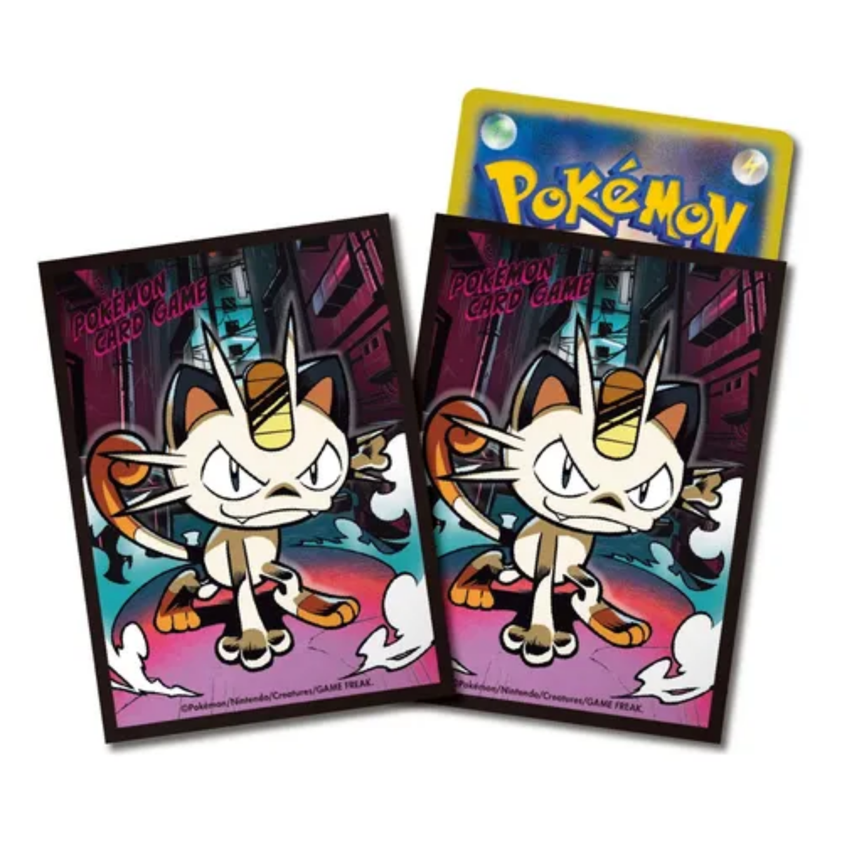 Pokemon Center Official Card Sleeves Series - Multiple Designs-Meowth-Pokemon Centre-Ace Cards & Collectibles