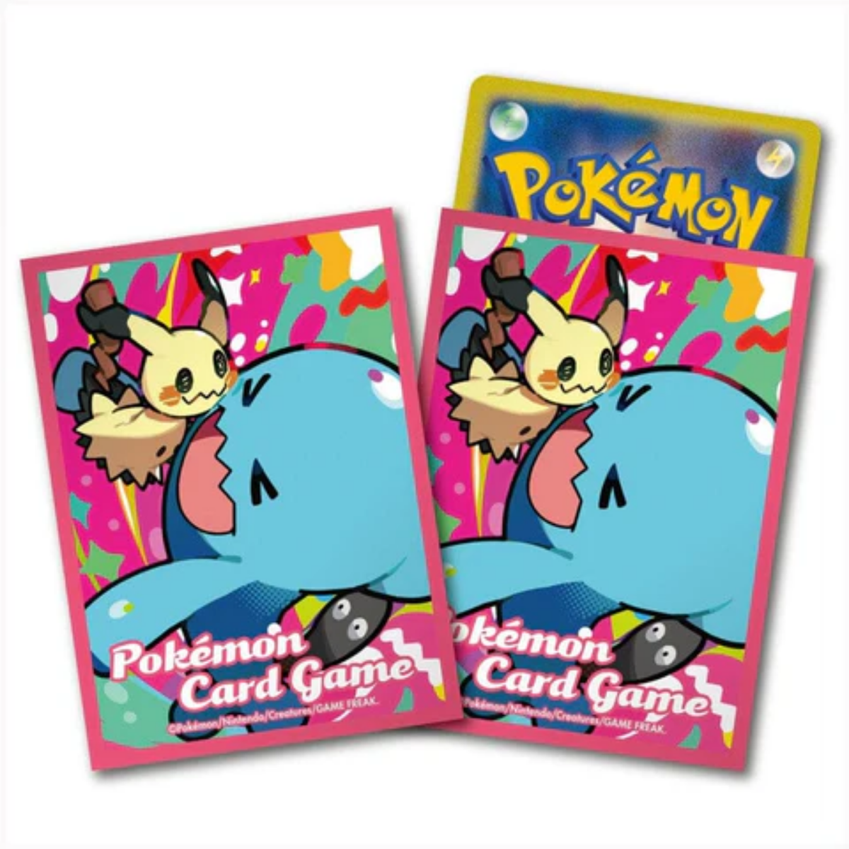 Pokemon Center Official Card Sleeves Series - Multiple Designs-Mimikyu & Wobbuffet-Pokemon Centre-Ace Cards & Collectibles