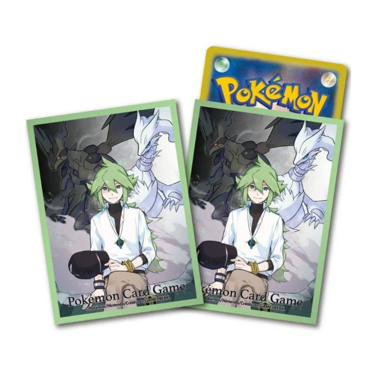 Pokemon Center Official Card Sleeves Series - Multiple Designs-N Reshiram & Zekrom-Pokemon Centre-Ace Cards & Collectibles
