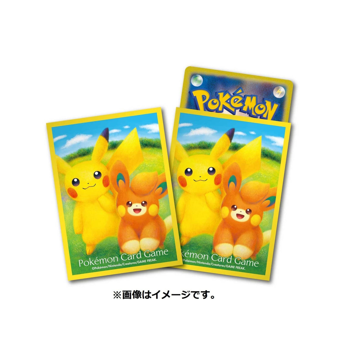 Pokemon Center Official Card Sleeves Series - Multiple Designs-Pikachu & Pawmi-Pokemon Centre-Ace Cards & Collectibles