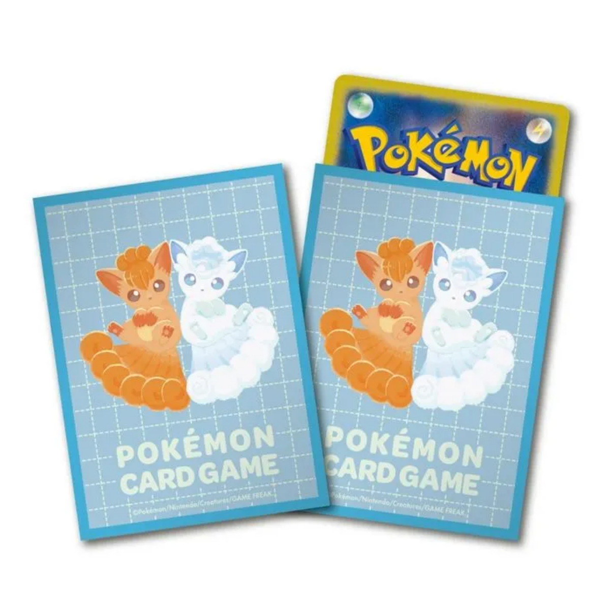 Pokemon Center Official Card Sleeves Series - Multiple Designs-Vulpix/Alolan Vulpix-Pokemon Centre-Ace Cards & Collectibles