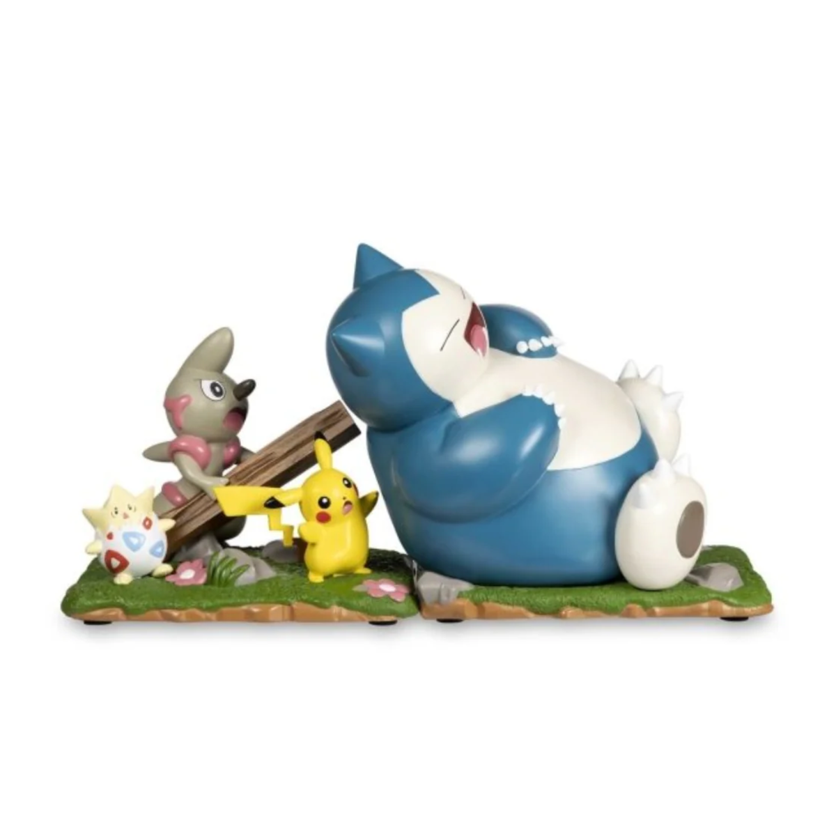Pokemon Center Slumbering Snorlax Bookends (2 Pieces)-Pokemon Centre-Ace Cards & Collectibles