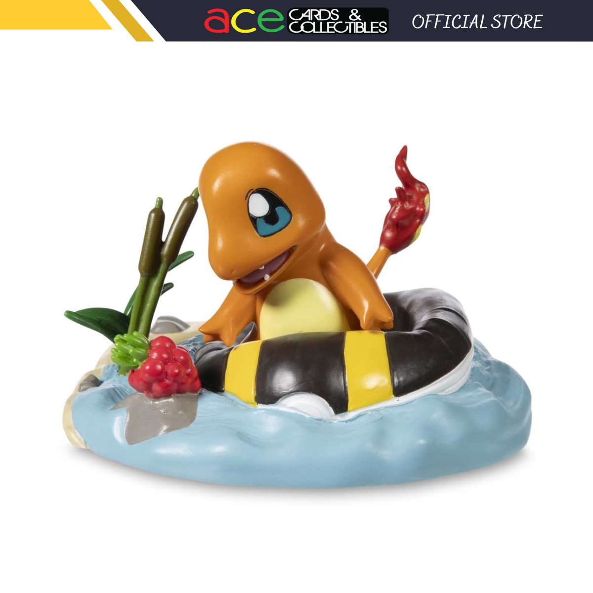 Pokémon Charmander Relaxing River Figure-Pokemon Centre-Ace Cards & Collectibles