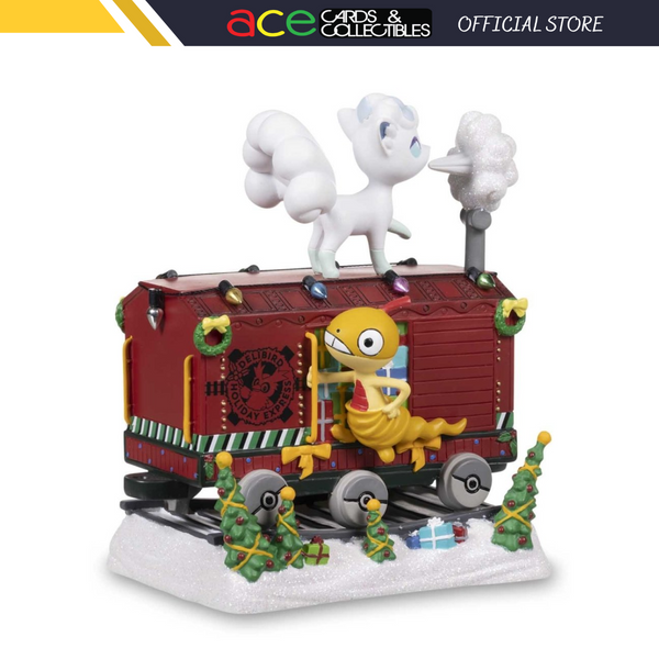 Pokémon Delibird Holiday Express Alolan Vulpix Boxcar Figure-Pokemon Centre-Ace Cards & Collectibles