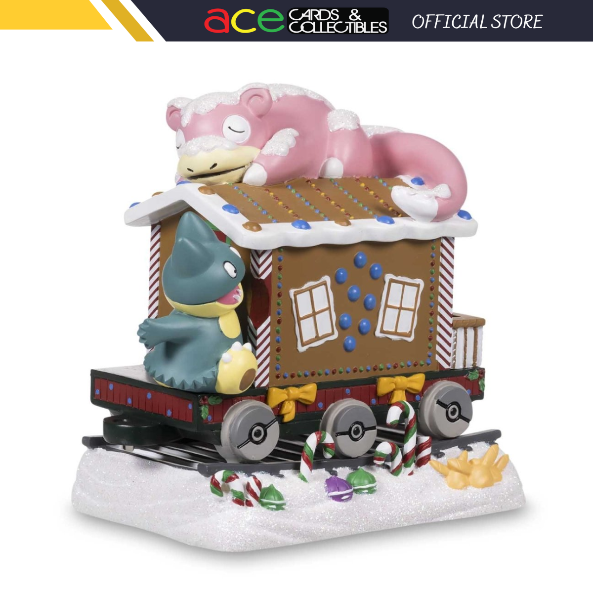 Pokémon Delibird Holiday Express Slowpoke Caboose Figure-Pokemon Centre-Ace Cards & Collectibles