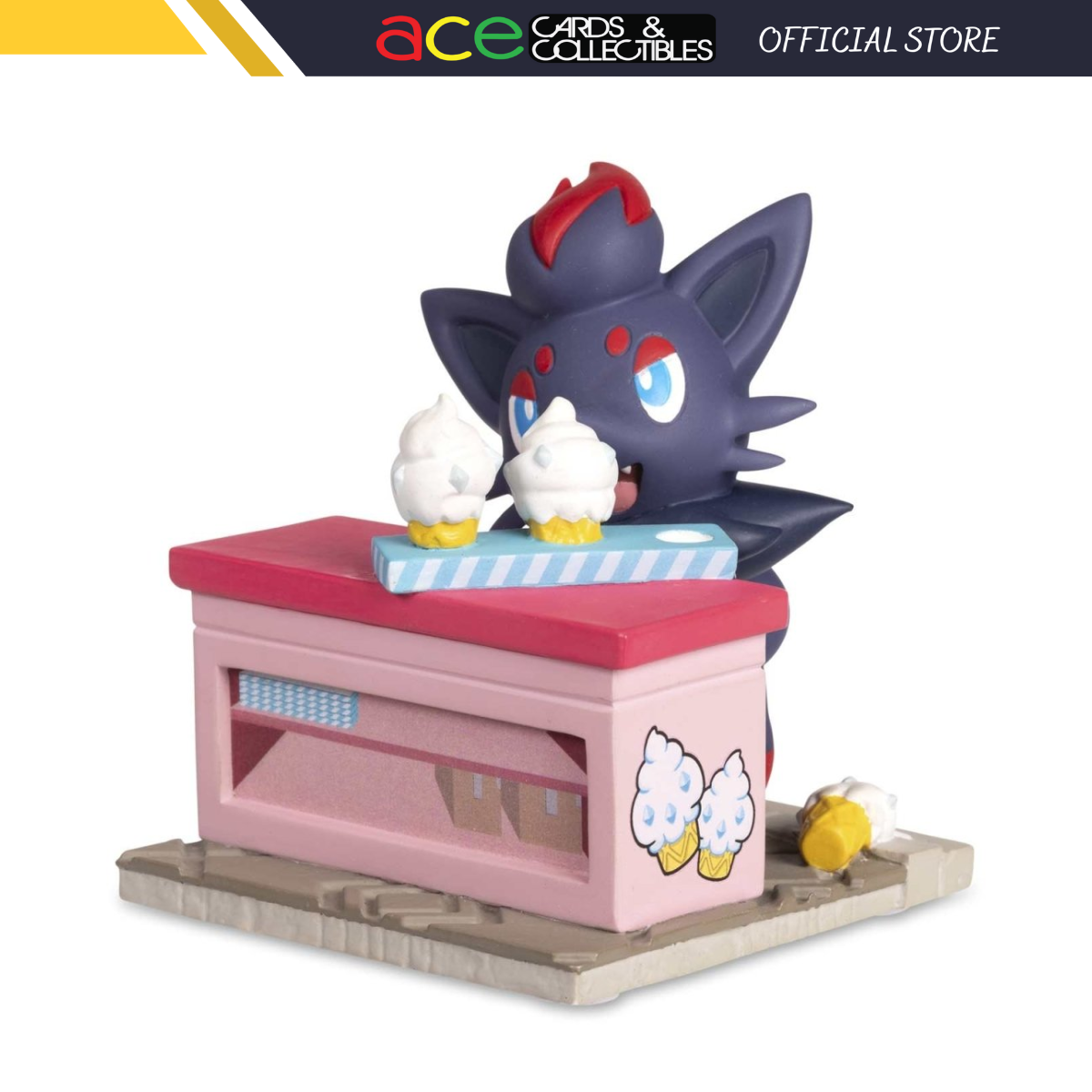 Pokémon Delicious Adventure: Unova Casteliacone Swipe Figure-Pokemon Centre-Ace Cards &amp; Collectibles