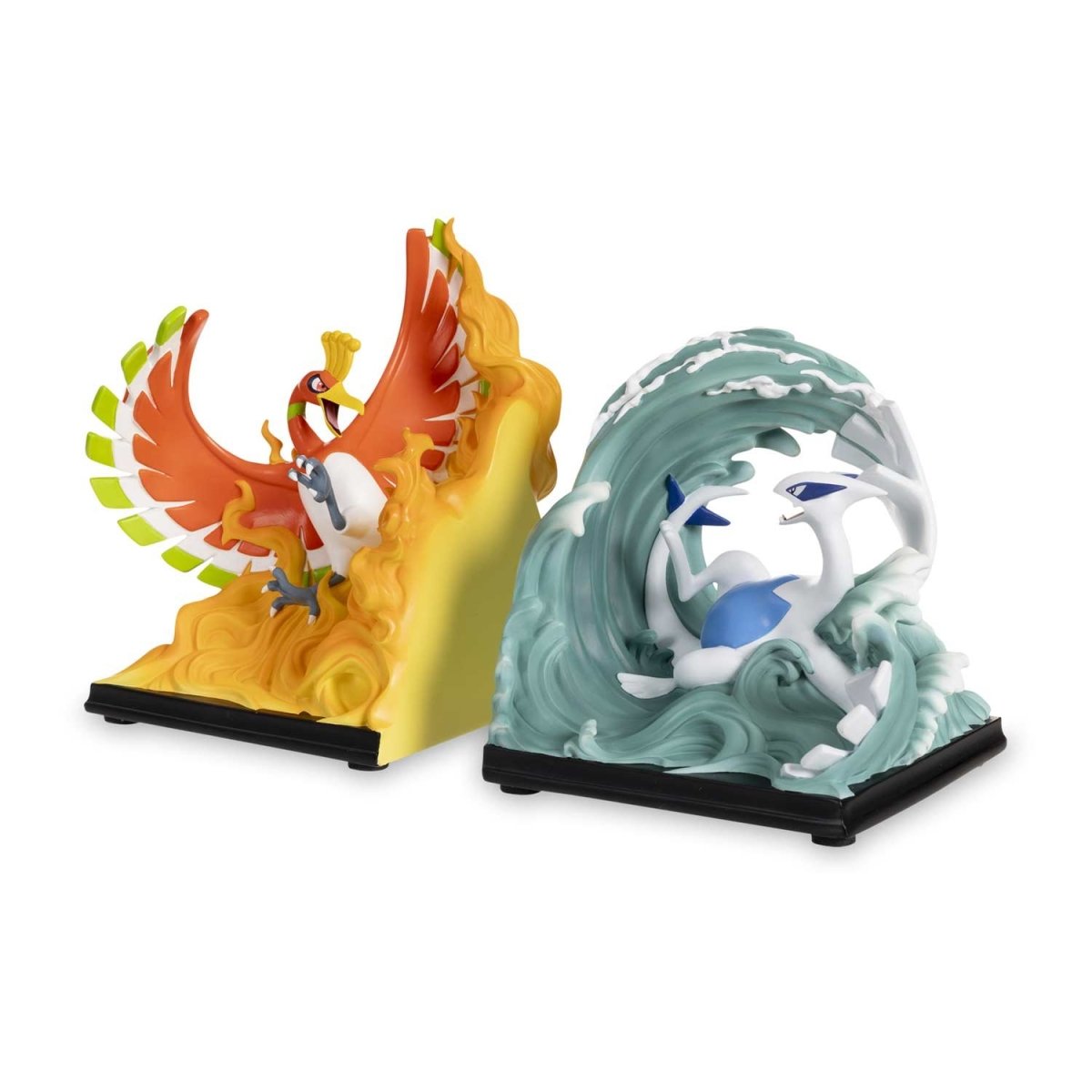 Pokémon Ho-Oh &amp; Lugia Bookends (2-Piece) Figure-Pokemon Centre-Ace Cards &amp; Collectibles