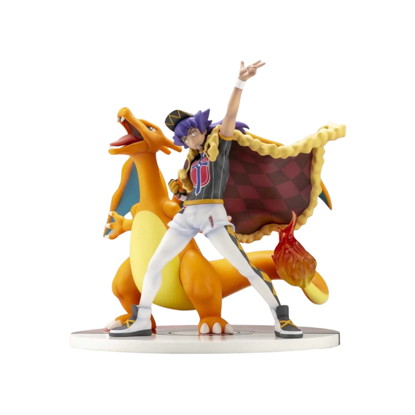 Pokémon Kotobukiya Figure "Leon & Charizard"-Pokemon Centre-Ace Cards & Collectibles