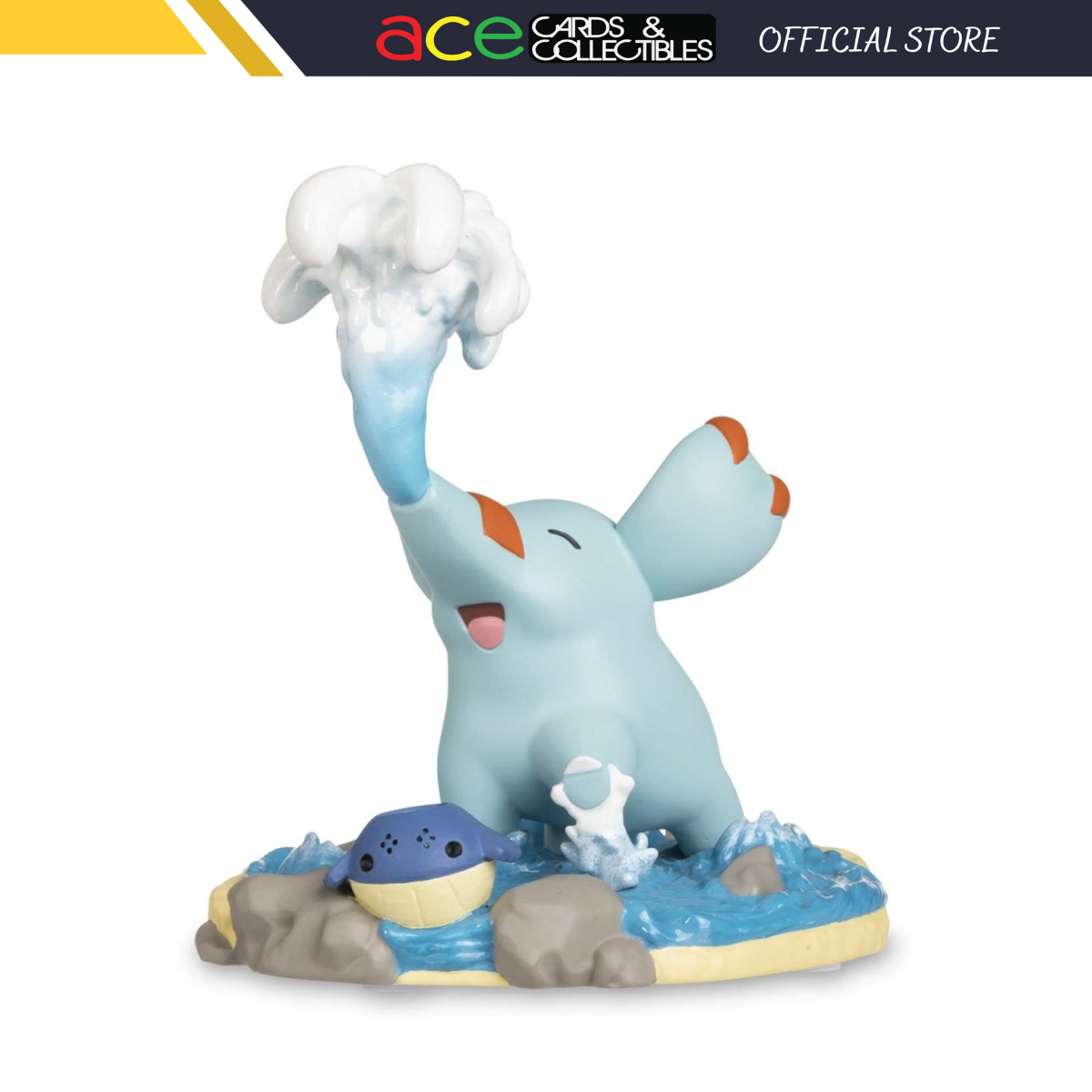 Pokemon Moods: Phanpy Playful Figure-Pokemon Centre-Ace Cards & Collectibles