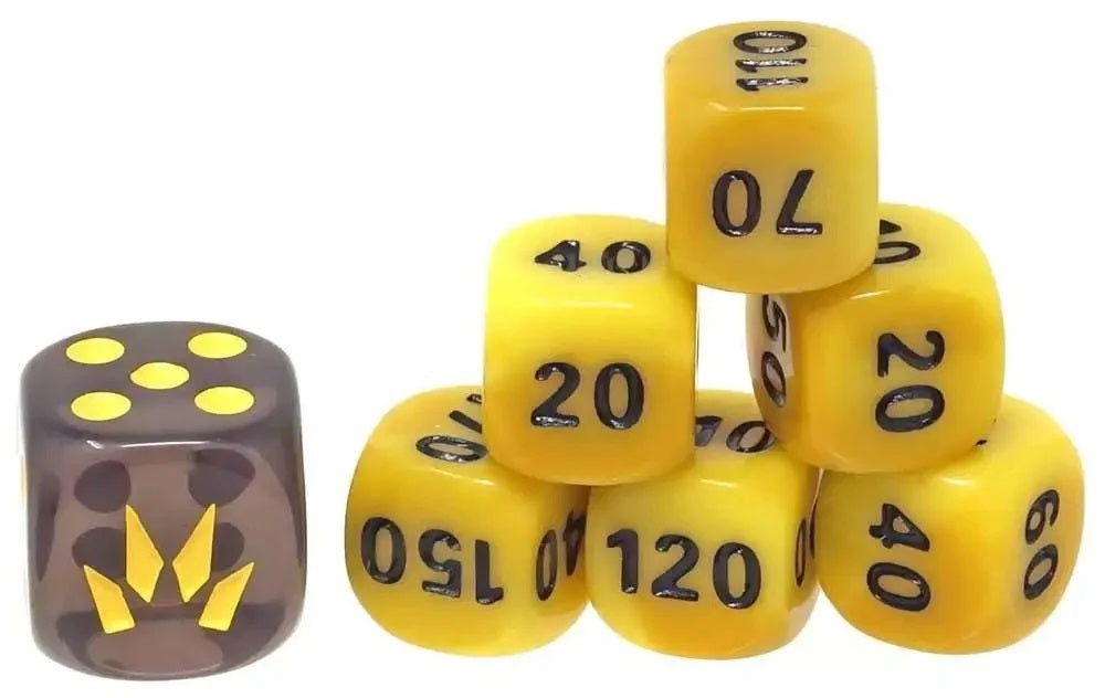 Pokemon TCG 6 Dice & Bonus Die (Pokemon SS12.5 Crown Zenith)-Pokemon Centre-Ace Cards & Collectibles