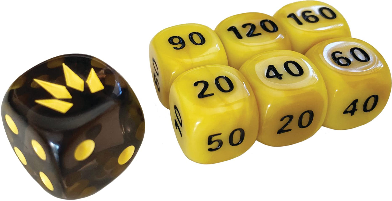 Pokemon TCG 6 Dice & Bonus Die (Pokemon SS12.5 Crown Zenith)-Pokemon Centre-Ace Cards & Collectibles