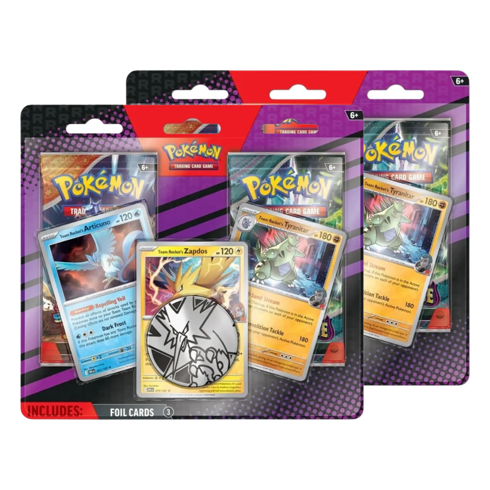 Pokemon TCG: Enhanced 2 Pack Blister (Zapdos/Articuno/Tyrannitar)-Pokemon Centre-Ace Cards & Collectibles