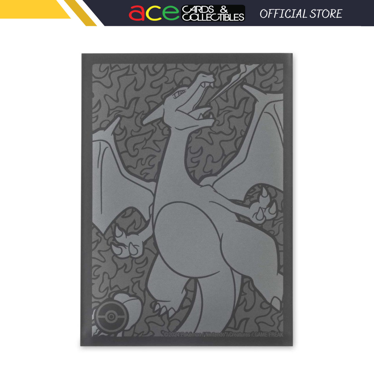 Pokémon TCG: Scorching Charizard Card Sleeves (65 Sleeves)-Pokemon Centre-Ace Cards &amp; Collectibles