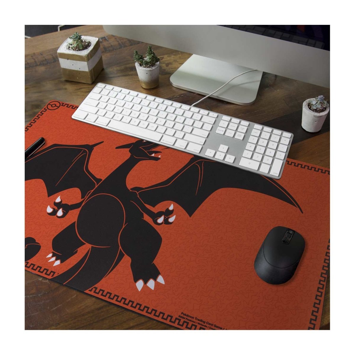 Pokémon TCG: Scorching Charizard Premium Playmat-Pokemon Centre-Ace Cards &amp; Collectibles