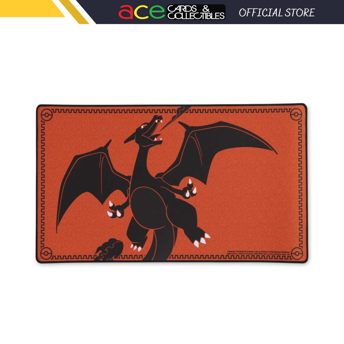 Pokémon TCG: Scorching Charizard Premium Playmat-Pokemon Centre-Ace Cards &amp; Collectibles