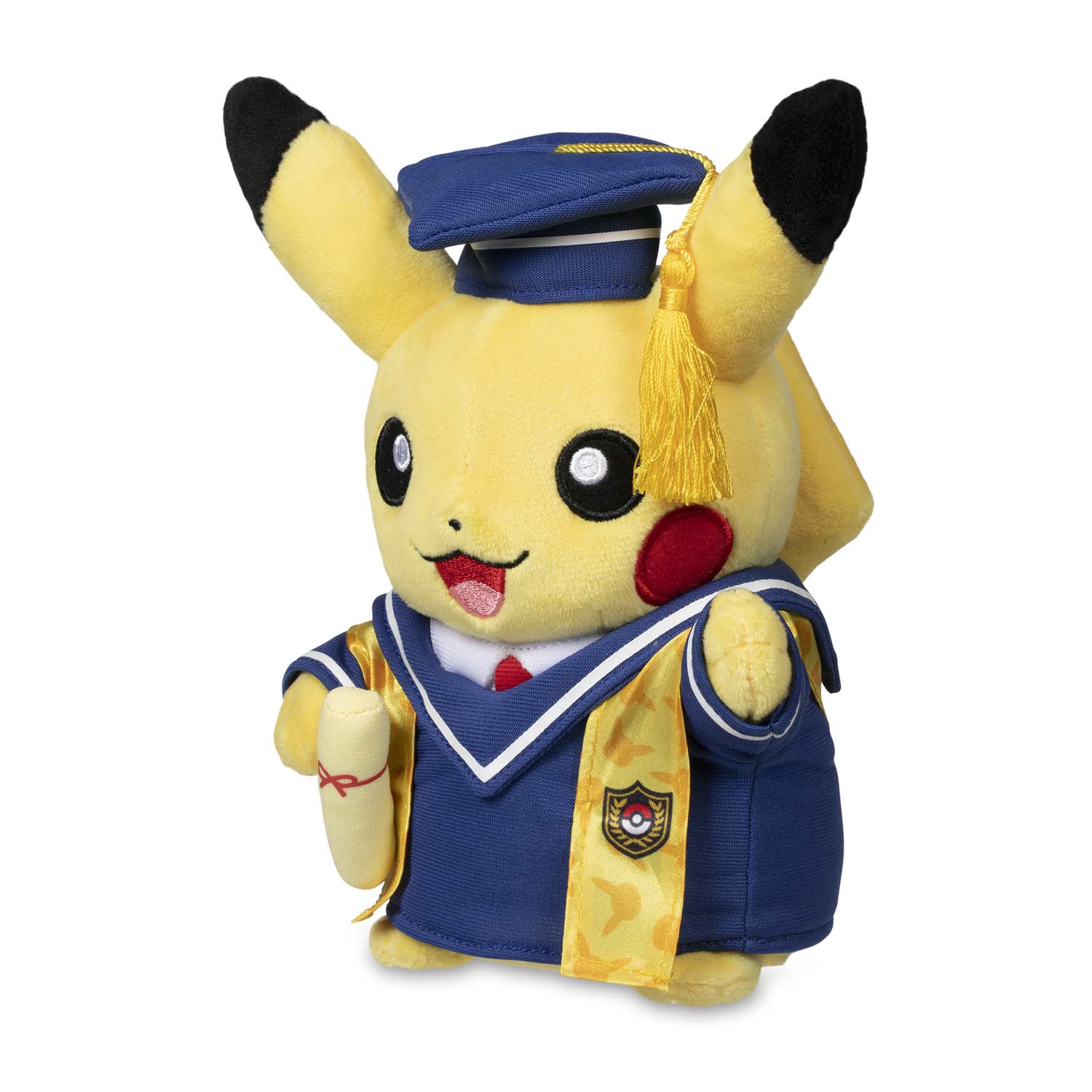 Pokemon Tcg: Pikachu Celebrations: Graduate Pikachu Poké Plush - 8 In.-Pokemon Centre-Ace Cards & Collectibles
