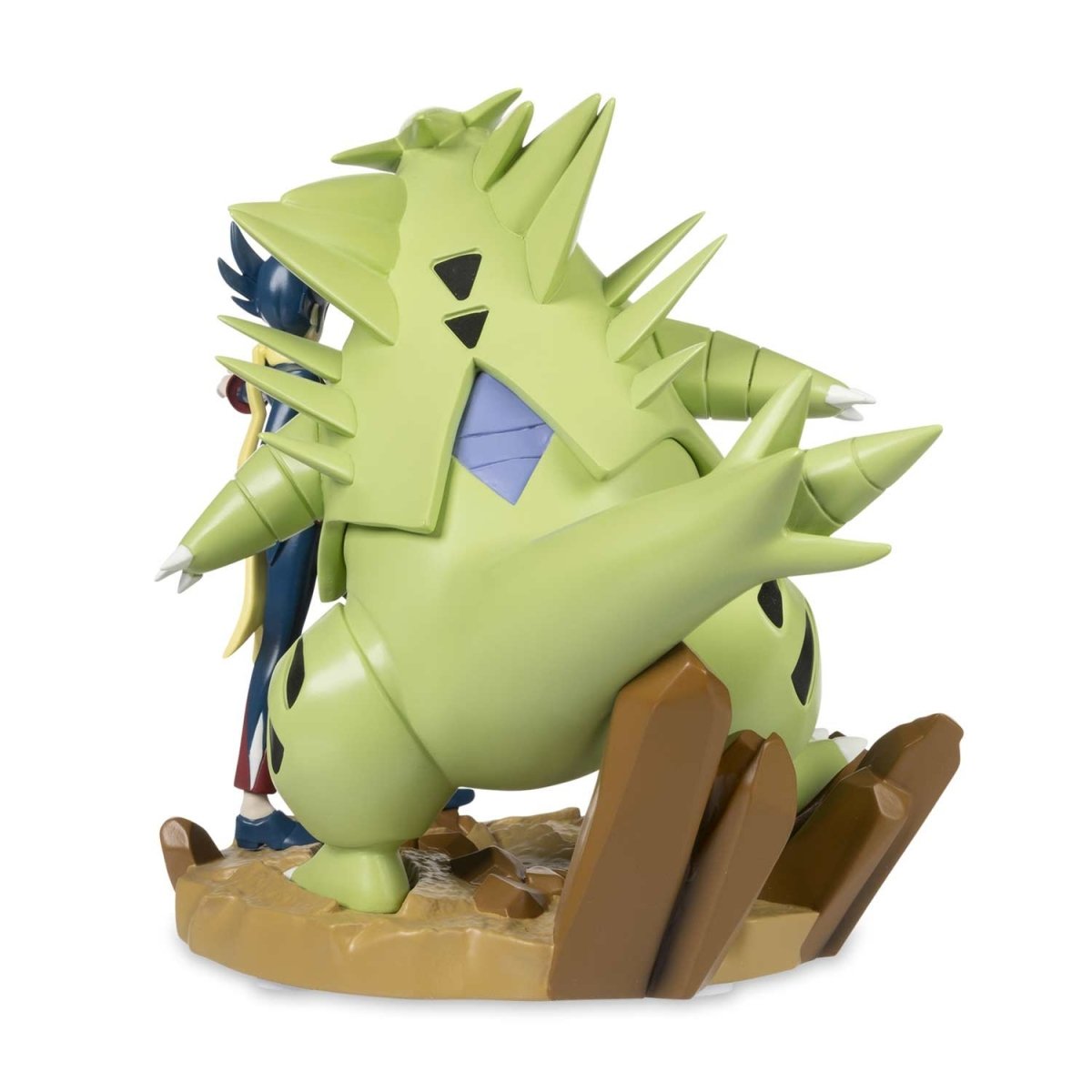 Pokémon Trainers Figure &quot;Grimsley &amp; Tyranitar &quot;-Pokemon Centre-Ace Cards &amp; Collectibles