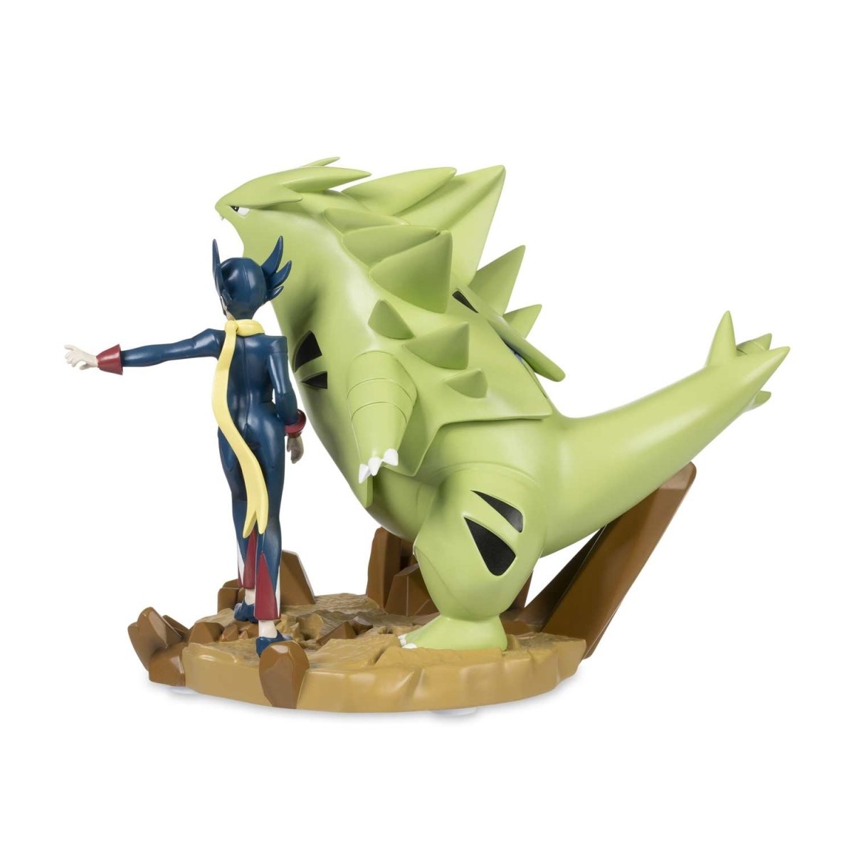 Pokémon Trainers Figure &quot;Grimsley &amp; Tyranitar &quot;-Pokemon Centre-Ace Cards &amp; Collectibles