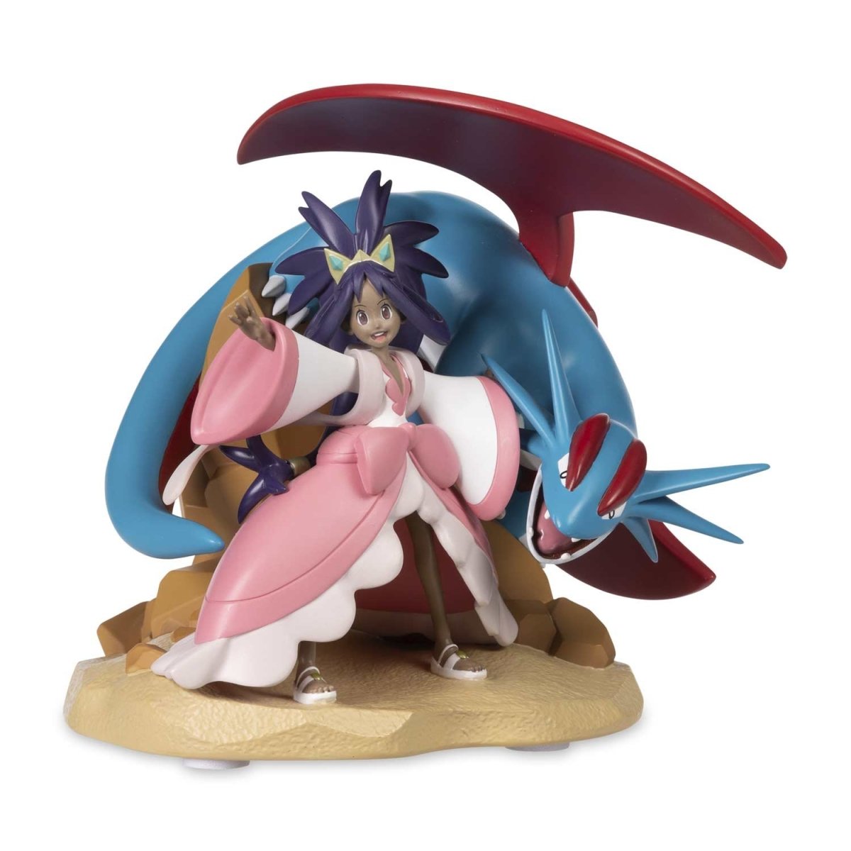 Pokemon Trainers Figure "Iris & Salamence"-Pokemon Centre-Ace Cards & Collectibles