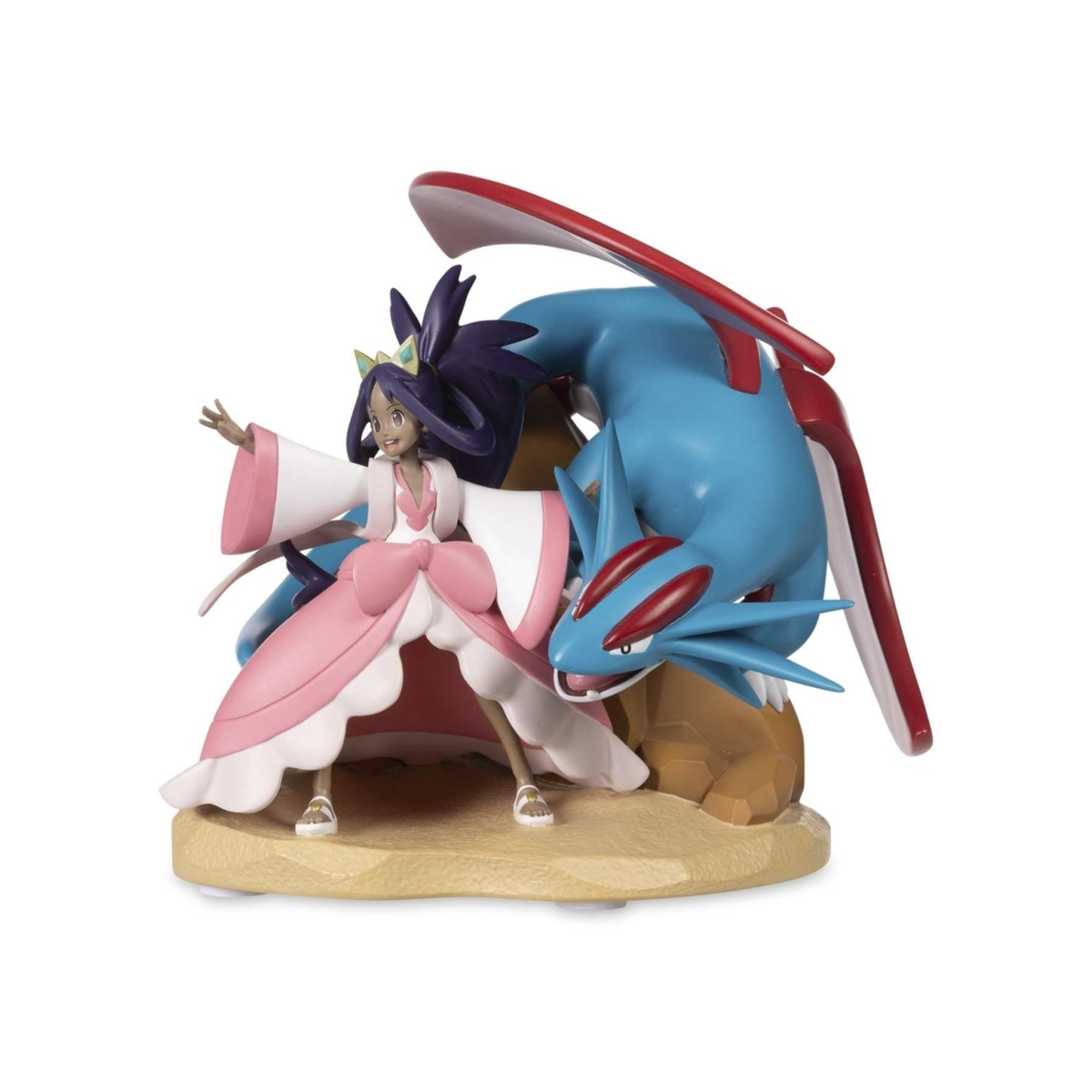 Pokemon Trainers Figure "Iris & Salamence"-Pokemon Centre-Ace Cards & Collectibles