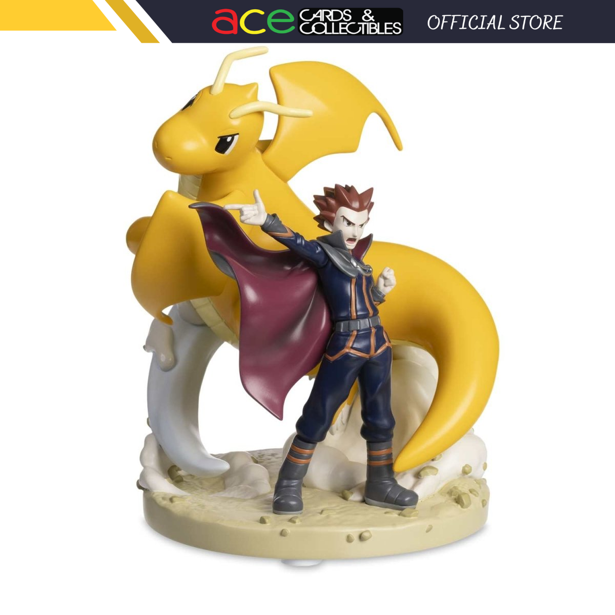 Pokémon Trainers Figure "Lance & Dragonite"-Pokemon Centre-Ace Cards & Collectibles