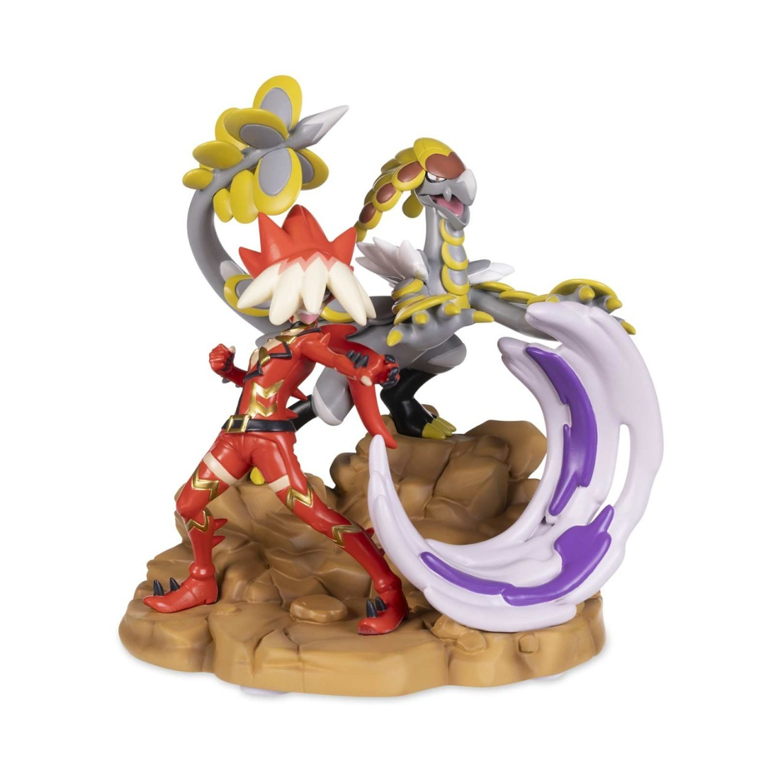 Pokemon Trainers Figure "Ryuki & Kommo-o"-Pokemon Centre-Ace Cards & Collectibles