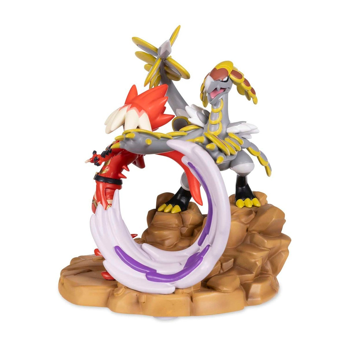 Pokemon Trainers Figure "Ryuki & Kommo-o"-Pokemon Centre-Ace Cards & Collectibles