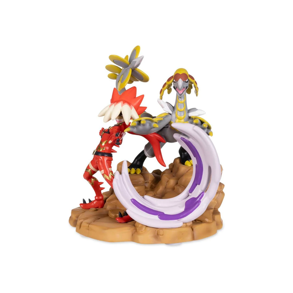 Pokemon Trainers Figure "Ryuki & Kommo-o"-Pokemon Centre-Ace Cards & Collectibles