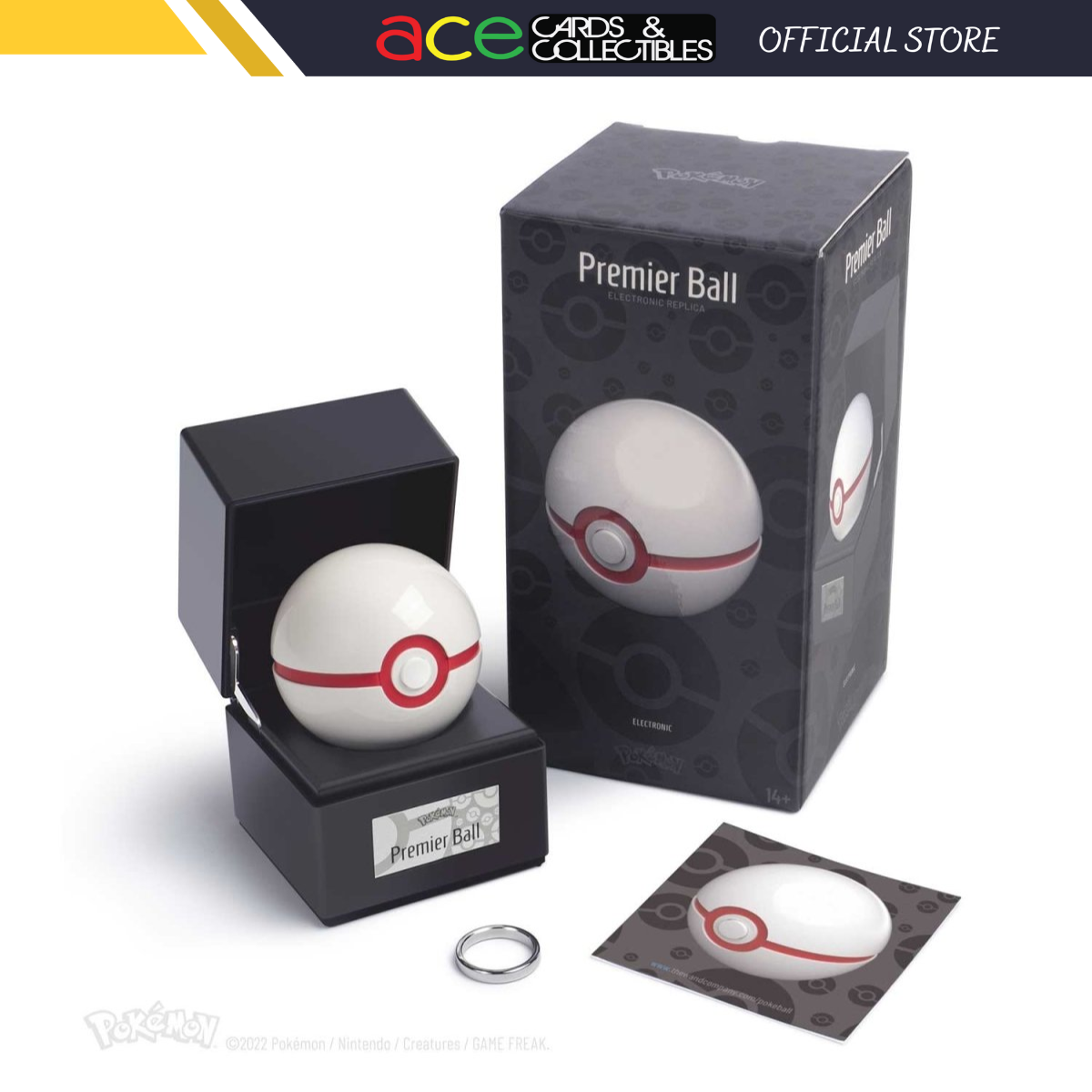 Premier Ball By The Wand Company-Pokemon Centre-Ace Cards &amp; Collectibles