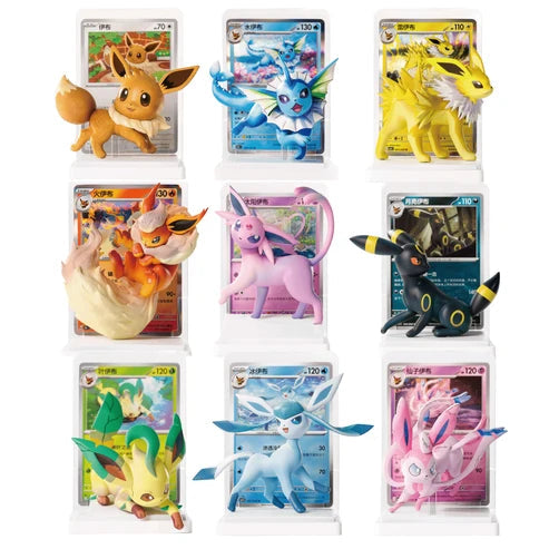 Pokemon TCG: Dream Painting Collection Vol.3 宝可梦集换式卡牌游戏 绘梦点睛 第3弹 伊布“们”的手办装（Simplified Chinese)
