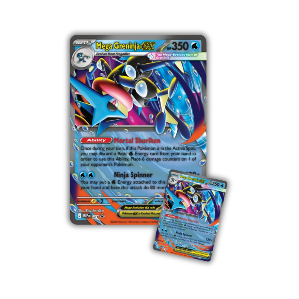 Pokemon TCG: Mega Greninja EX Premium Box