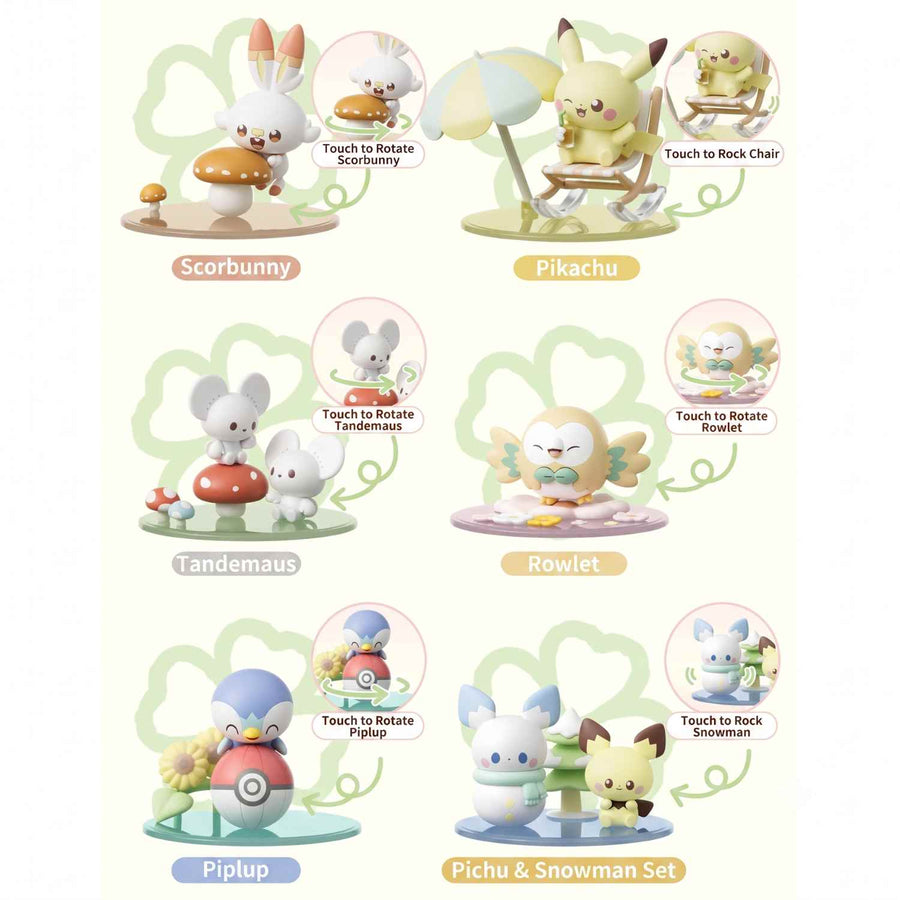 HollyBox PokePeace Seasonal Tranquility Series Blind Box
