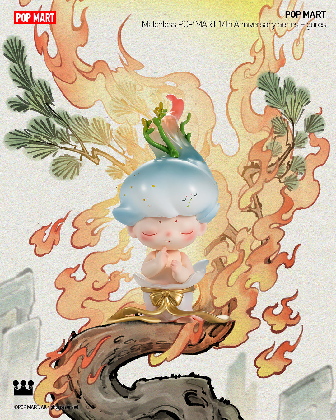Matchless POP MART 14th Anniversary Series-Single Box (Random)-Pop Mart-Ace Cards & Collectibles