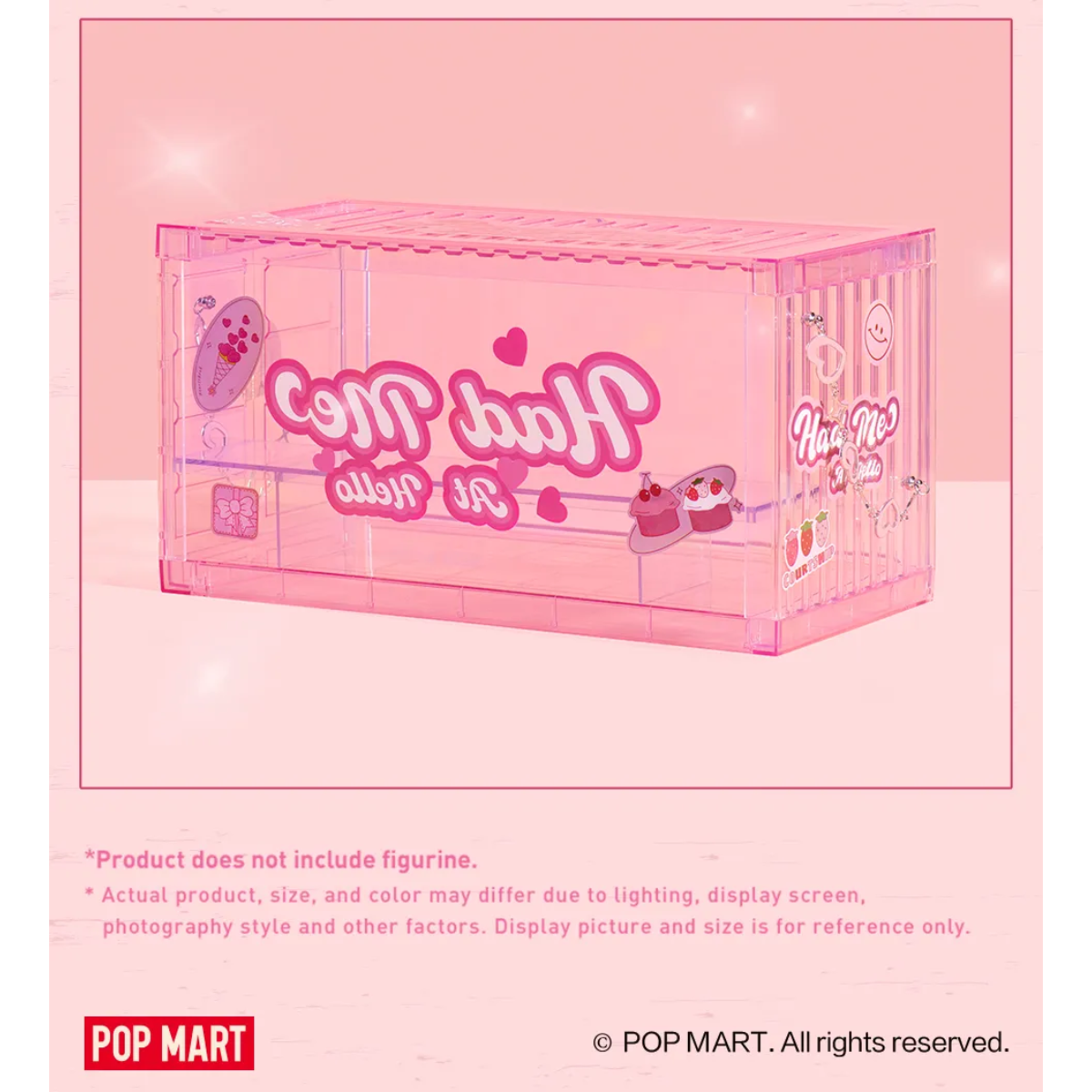 POP MART Assembled Display Container (Crush On You)-Pop Mart-Ace Cards &amp; Collectibles