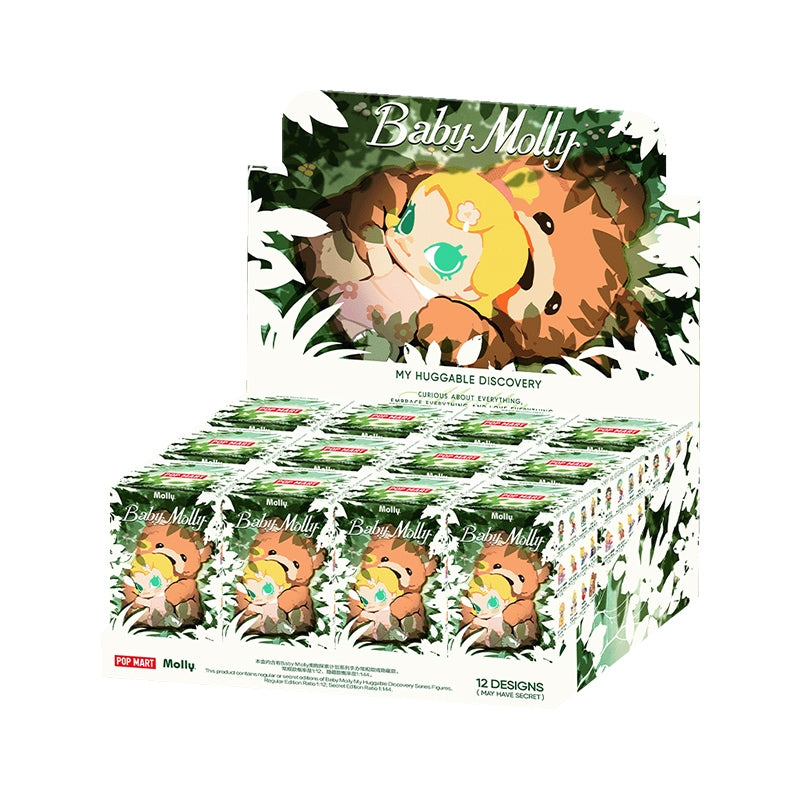 POP MART Baby Molly My Huggable Discovery Series Figures-Single Box (Random)-Pop Mart-Ace Cards & Collectibles