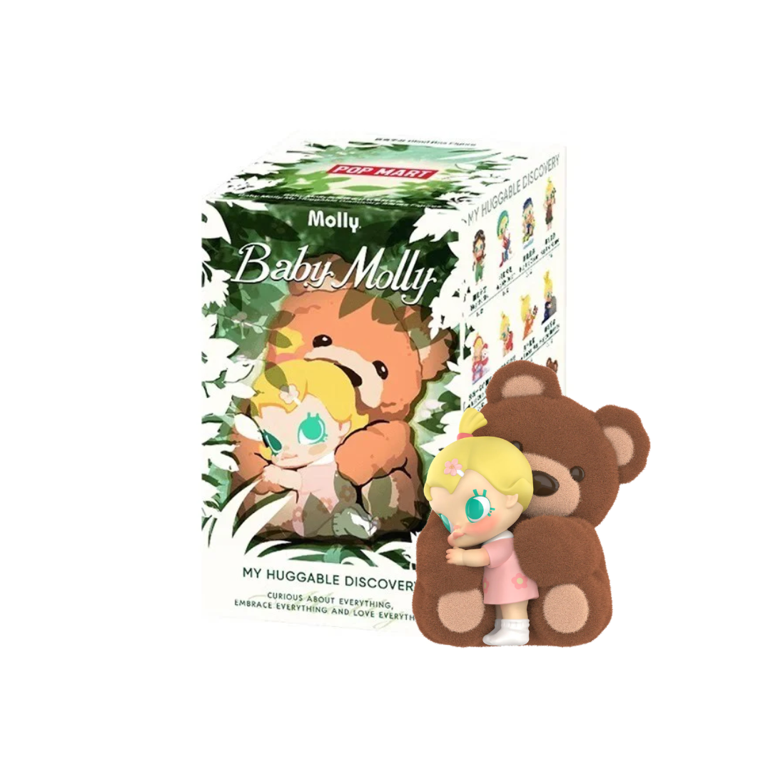 POP MART Baby Molly My Huggable Discovery Series Figures-Single Box (Random)-Pop Mart-Ace Cards & Collectibles