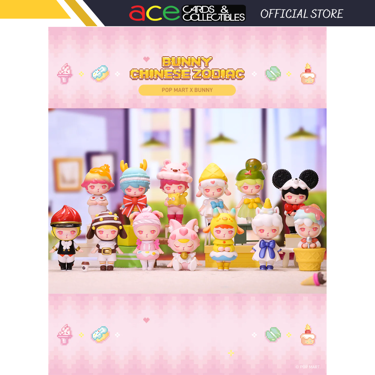 POP MART Bunny Chinese Zodiac Series-Single Box (Random)-Pop Mart-Ace Cards &amp; Collectibles