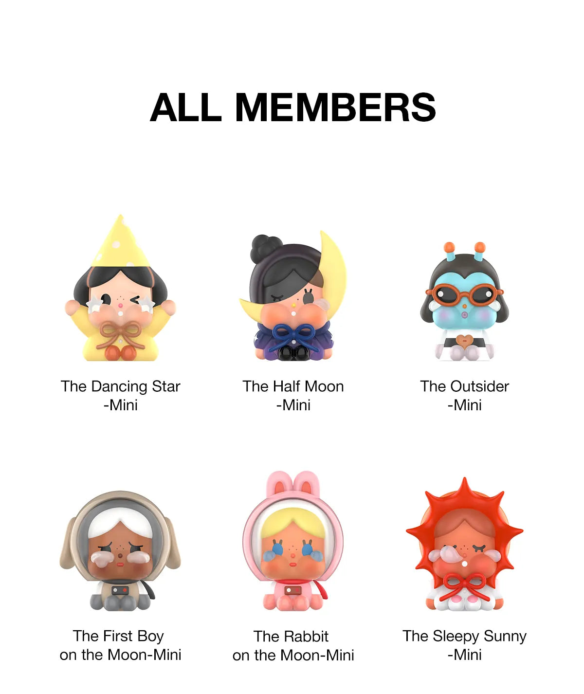 POP MART CRYBABY Crying To The Moon - Sitting Series Figures-Single Box (Random)-Pop Mart-Ace Cards & Collectibles