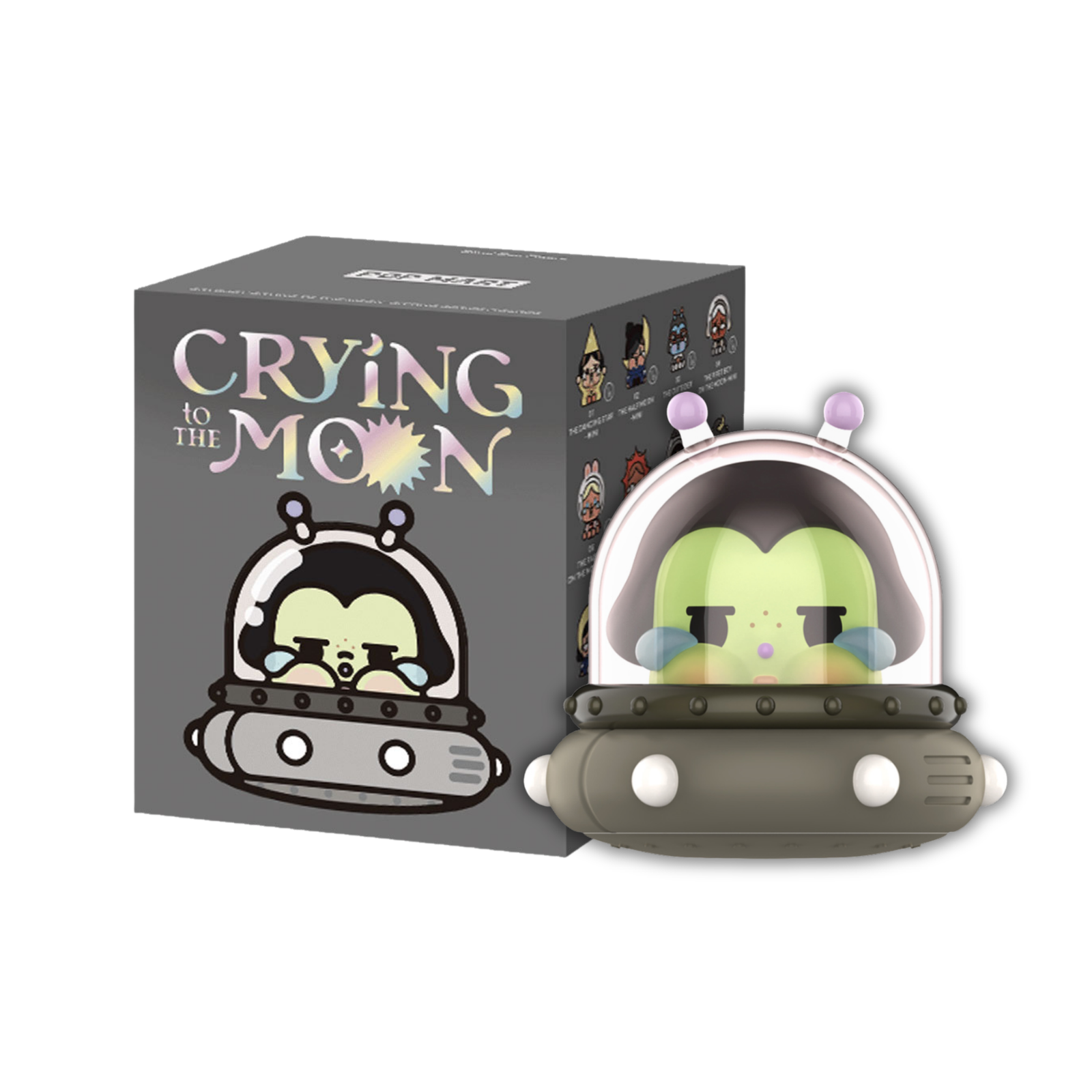 POP MART CRYBABY Crying To The Moon - Sitting Series Figures-Single Box (Random)-Pop Mart-Ace Cards & Collectibles