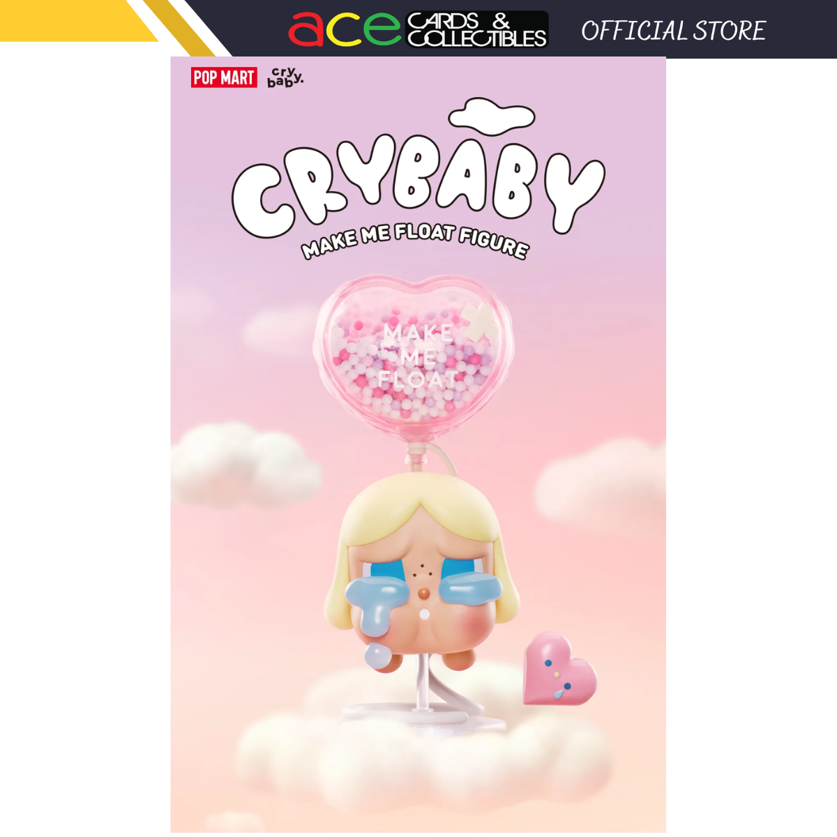 POP MART CRYBABY MAKE ME FLOAT Figure-Pop Mart-Ace Cards & Collectibles