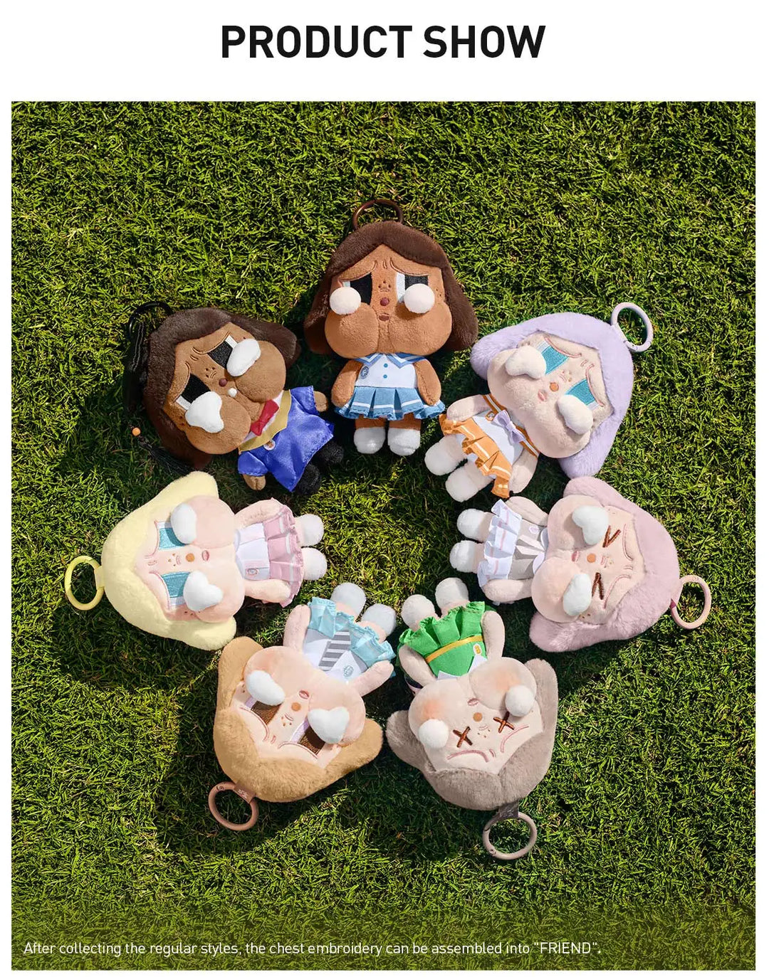 POP MART CRYBABY Sunset Concert Series Plush Pendant Blind Box-Single Box (Random)-Pop Mart-Ace Cards & Collectibles