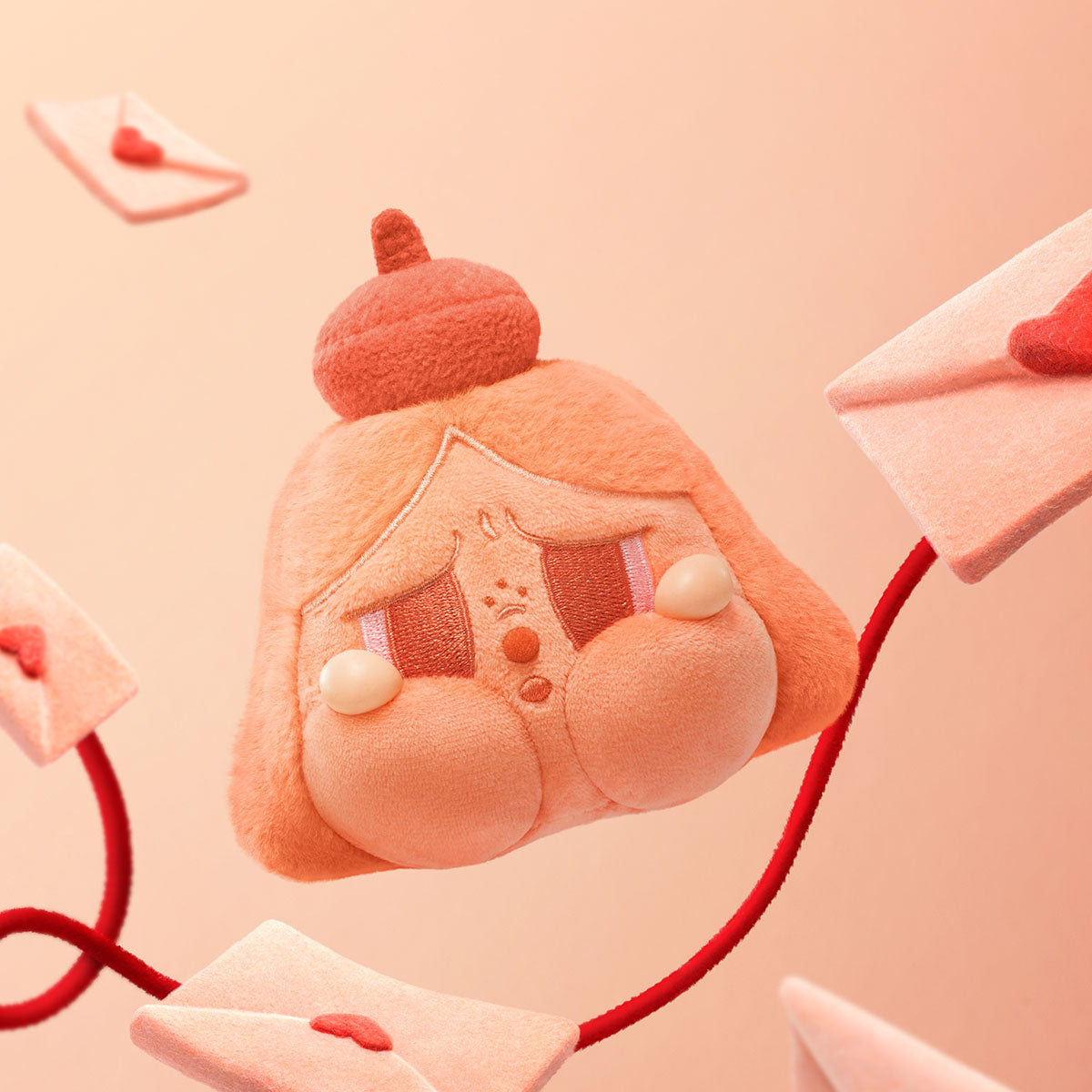 POP MART CRYBABY Tears Launch Project Series Plush Pendant Blind Box-Single Box (Random)-Pop Mart-Ace Cards & Collectibles