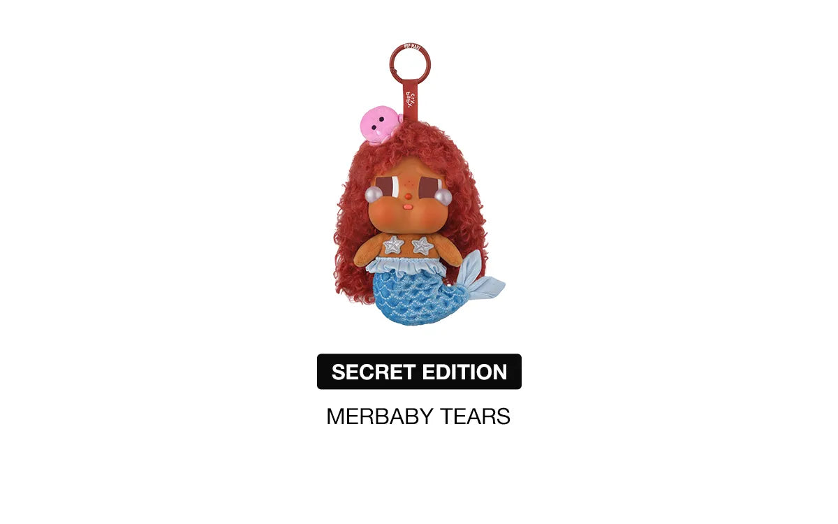 POP MART CRYBABY Vacation Mode On Series-Vinyl Plush Pendant Blind Box-Single Box (Random)-Pop Mart-Ace Cards & Collectibles