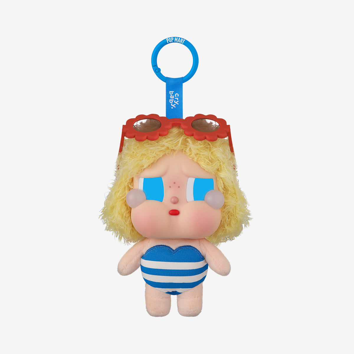 POP MART CRYBABY Vacation Mode On Series-Vinyl Plush Pendant Blind Box-Single Box (Random)-Pop Mart-Ace Cards & Collectibles