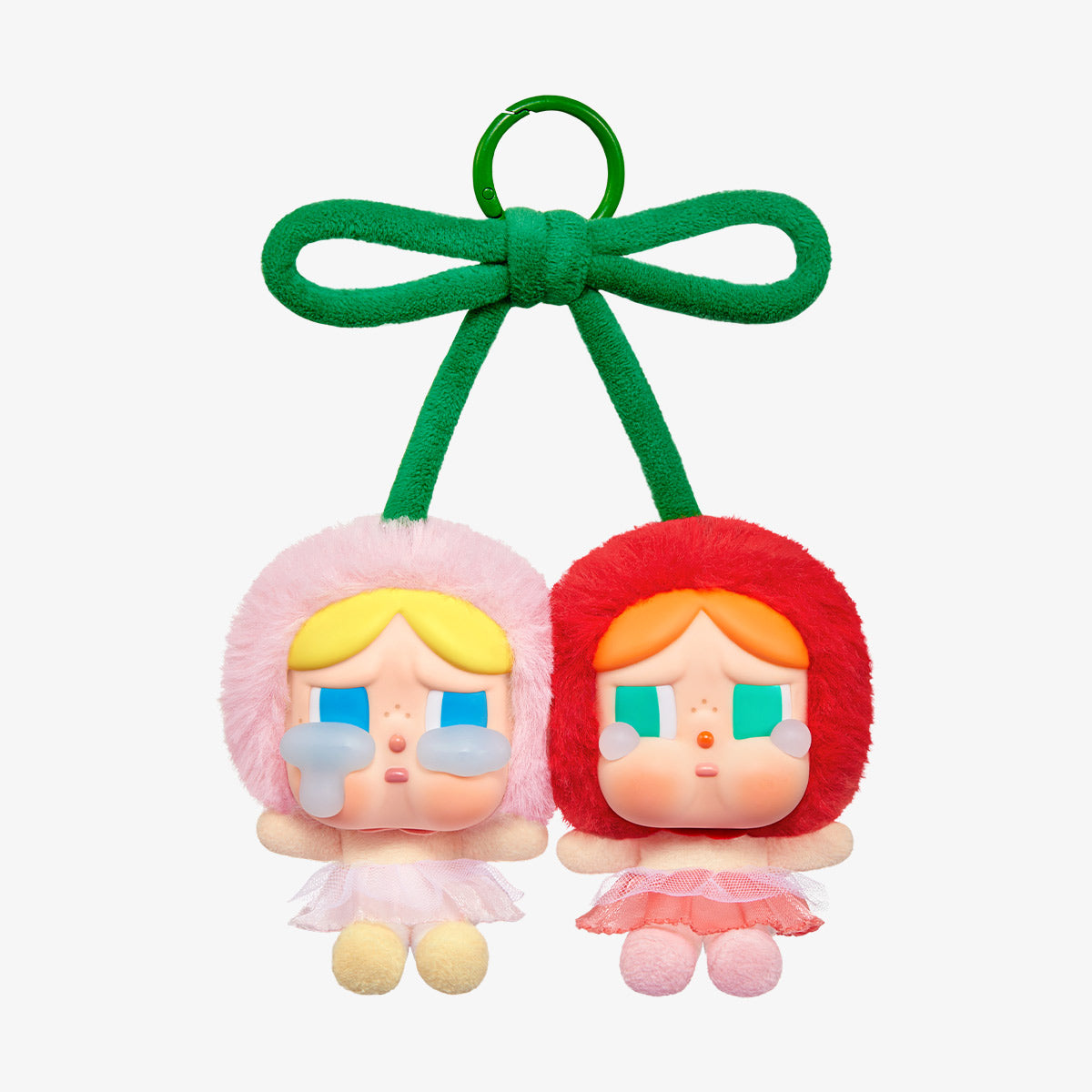 POP MART CRYBABY Vinyl Plush Hanging Card "Crying For Love" Series (Love You Cherry Much)-Pop Mart-Ace Cards & Collectibles