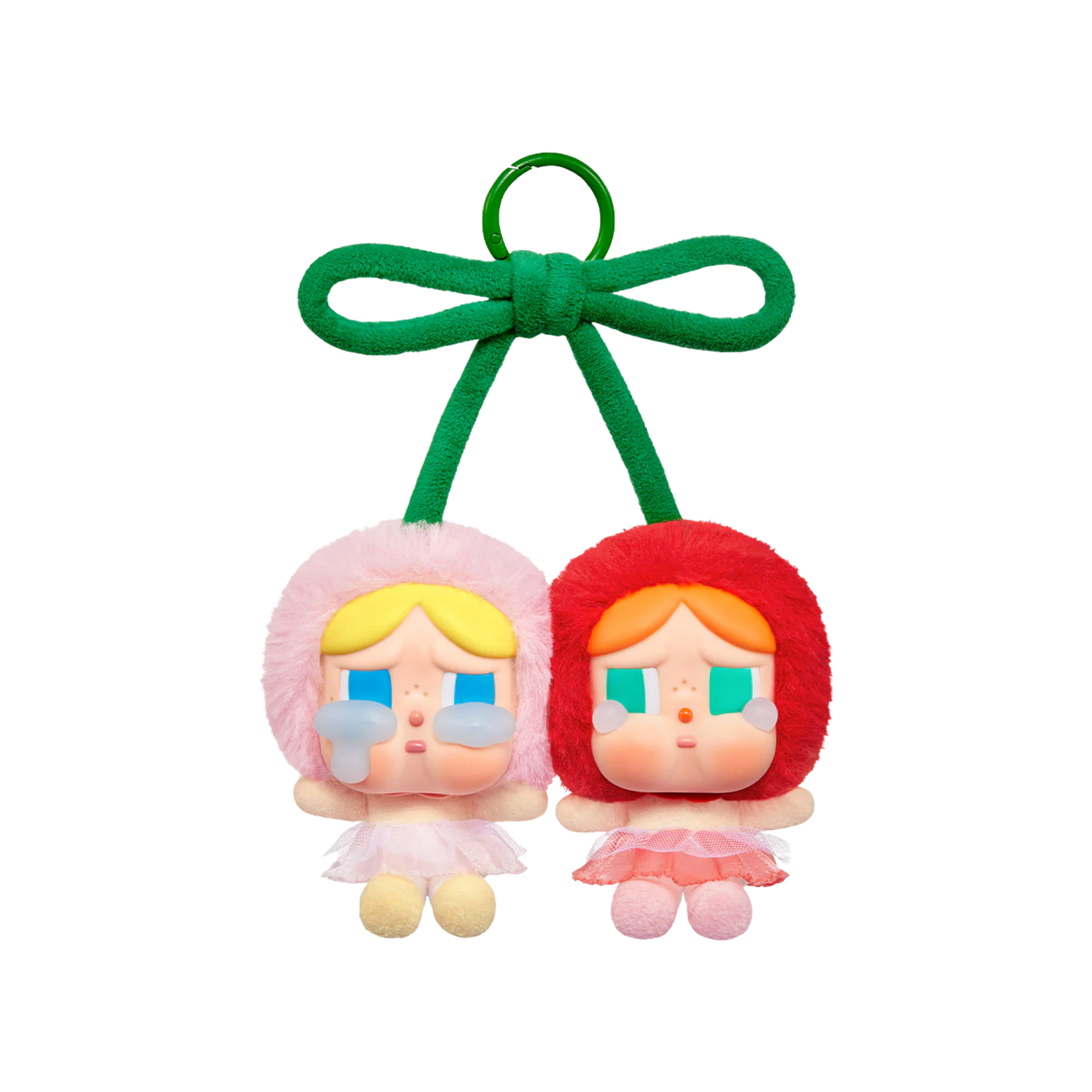 POP MART CRYBABY Vinyl Plush Hanging Card "Crying For Love" Series (Love You Cherry Much)-Pop Mart-Ace Cards & Collectibles