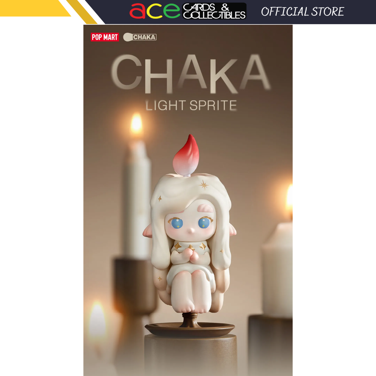 POP MART Chaka Light Sprite Series-Single Box (Random)-Pop Mart-Ace Cards &amp; Collectibles