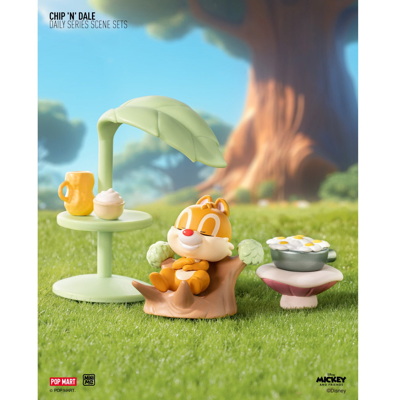 POP MART Chip 'n' Dale Daily Series Scene Sets-Single Box (Random)-Pop Mart-Ace Cards & Collectibles