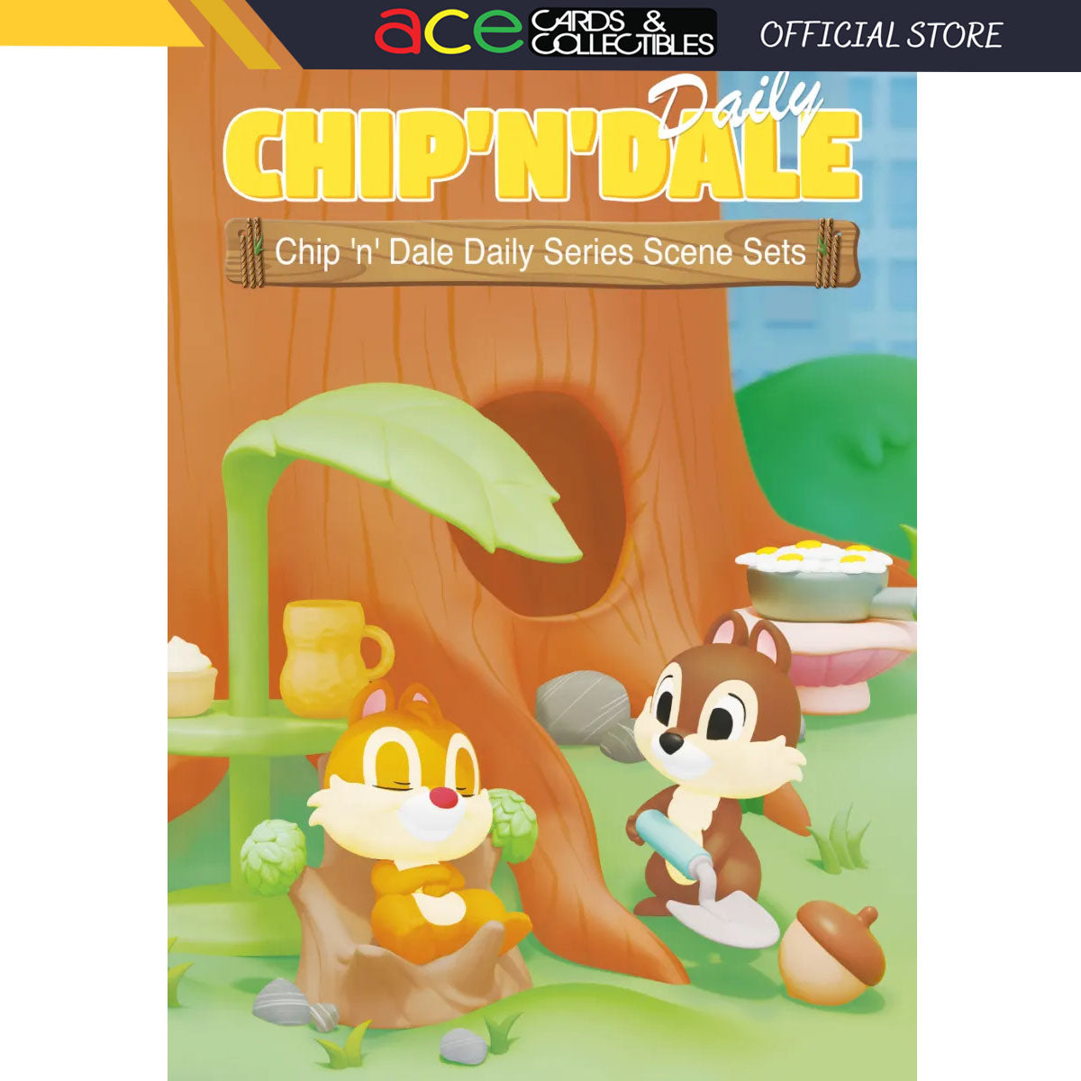 POP MART Chip 'n' Dale Daily Series Scene Sets-Single Box (Random)-Pop Mart-Ace Cards & Collectibles